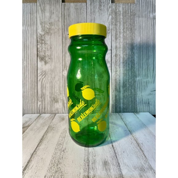 Other - Vintage Real Lemonade Green Glass Bottle 1 Quart